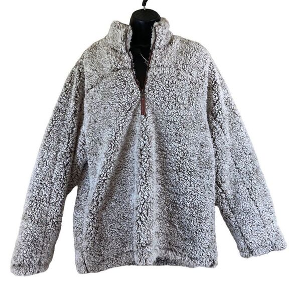 PAAZA Sherpa Frosty Tipped 1/4 Zip Pullover - Picture 1 of 5
